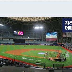 최저가) 7/20 불꽃야구 거의중앙 명당석 양도합니다