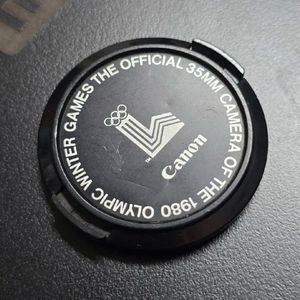 캐논 렌즈캡 52mm 1980년 동계올림픽 레트로