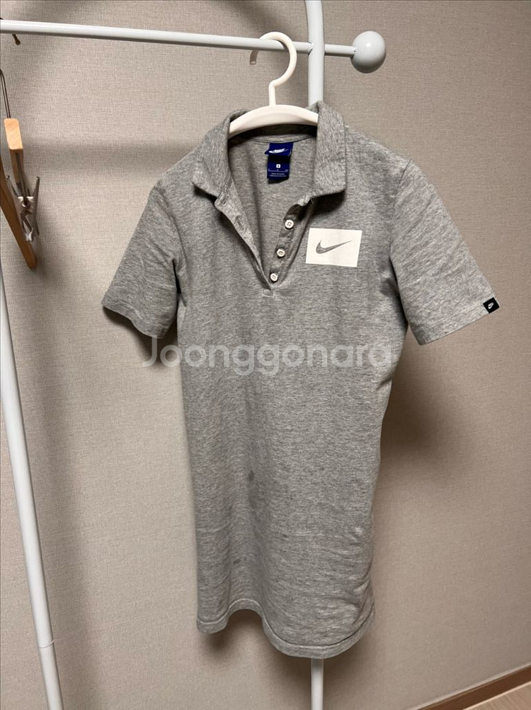 나이키 반팔 원피스 카라 미니 면 ops--1