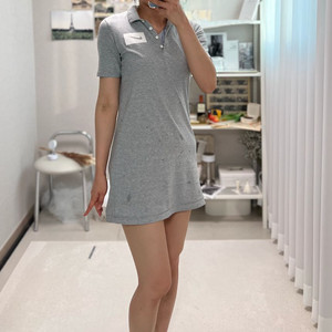 나이키 반팔 원피스 카라 미니 면 ops
