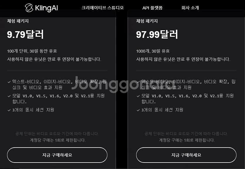 Kling AI: 차세대 AI 크리에이티브 스튜디오--2