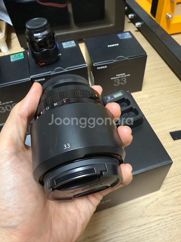 (급처)후지필름 xt5+ 렌즈 3개 일괄 악세서리 다수--5