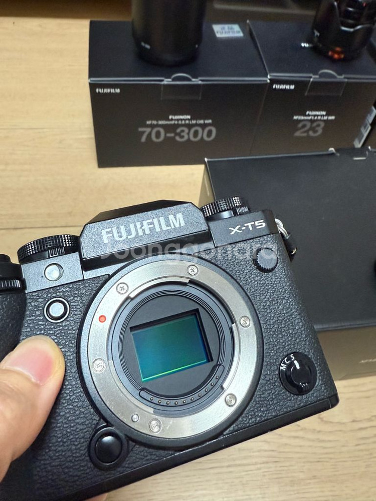 (급처)후지필름 xt5+ 렌즈 3개 일괄 악세서리 다수--1