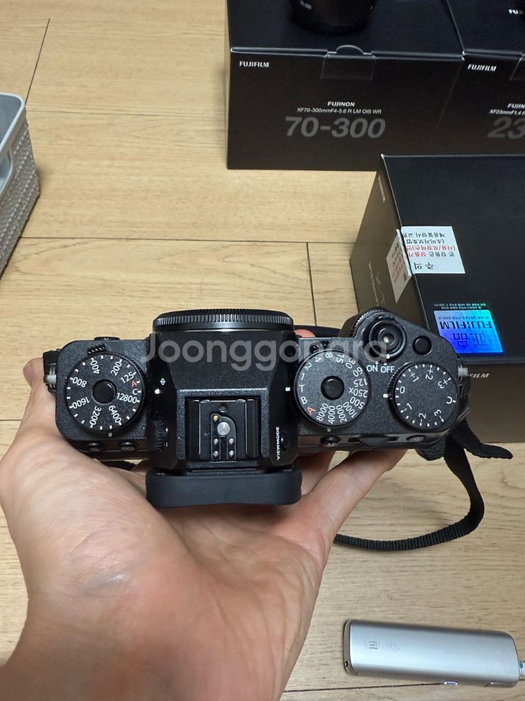 (급처)후지필름 xt5+ 렌즈 3개 일괄 악세서리 다수--2