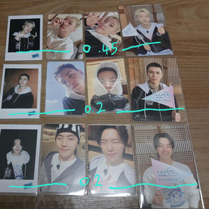 세븐틴 나나민박 키트 포카