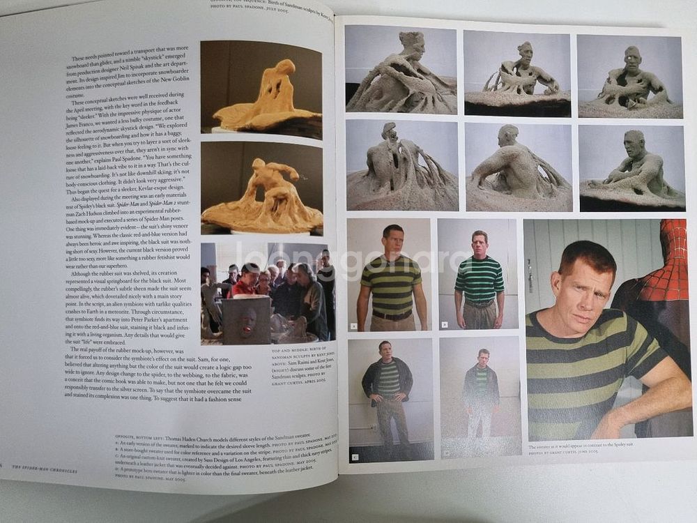 스파이더맨3 크로니클 메이킹 아트북--6