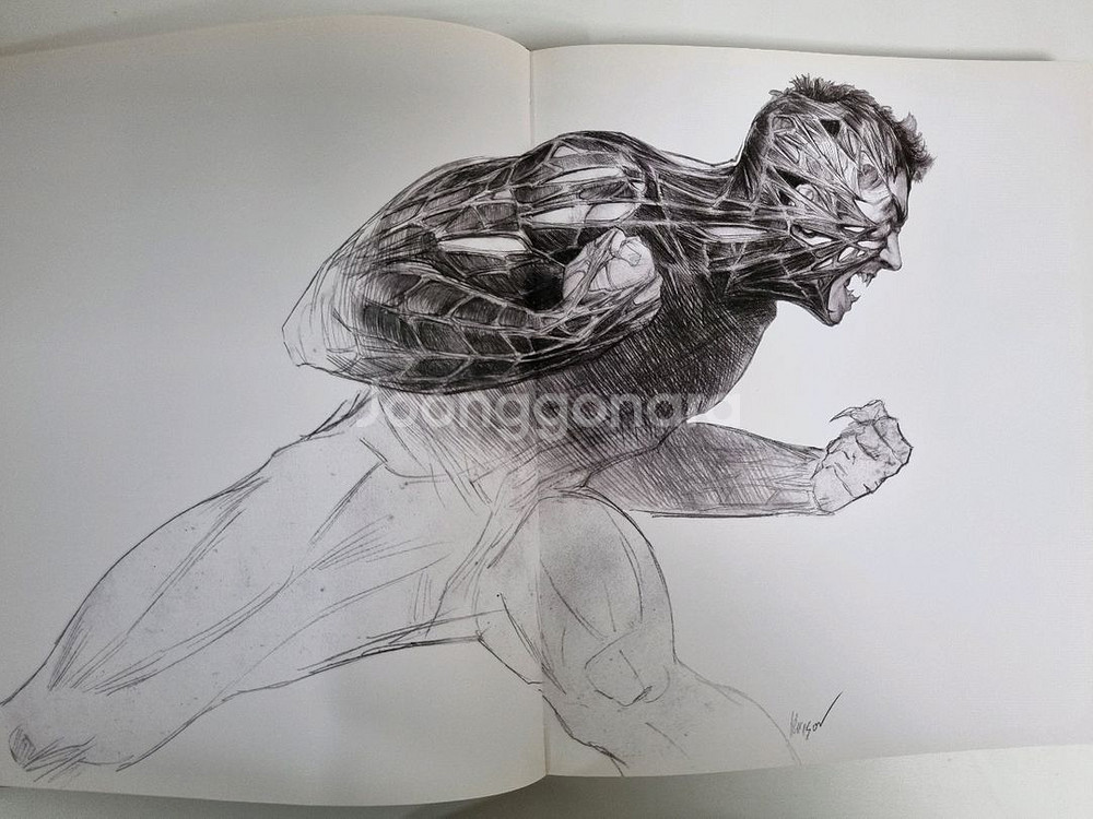 스파이더맨3 크로니클 메이킹 아트북--8