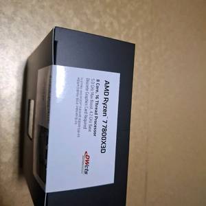 AMD 7800x3D 미개봉 새제품