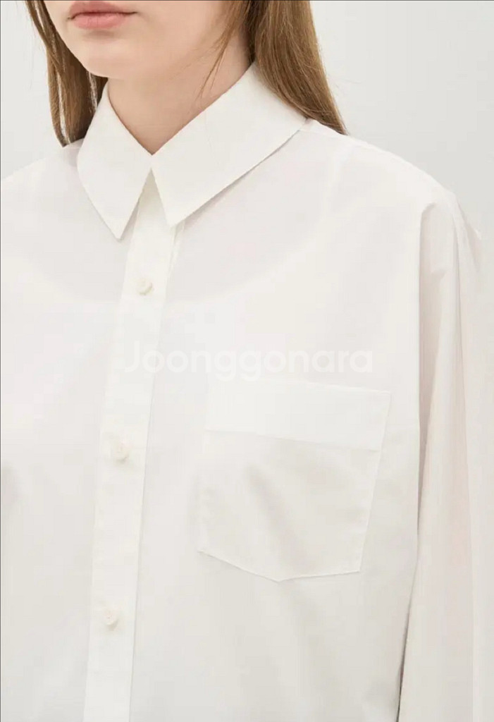2023년.케시미어 화이트 셔츠--3