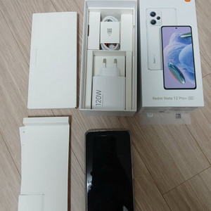 샤오미 홍미노트12 Pro+ 5G 블랙 256g 팝니다