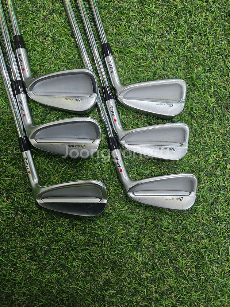 중고골프채 핑 i블레이드 남성용 중고아이언세트--0