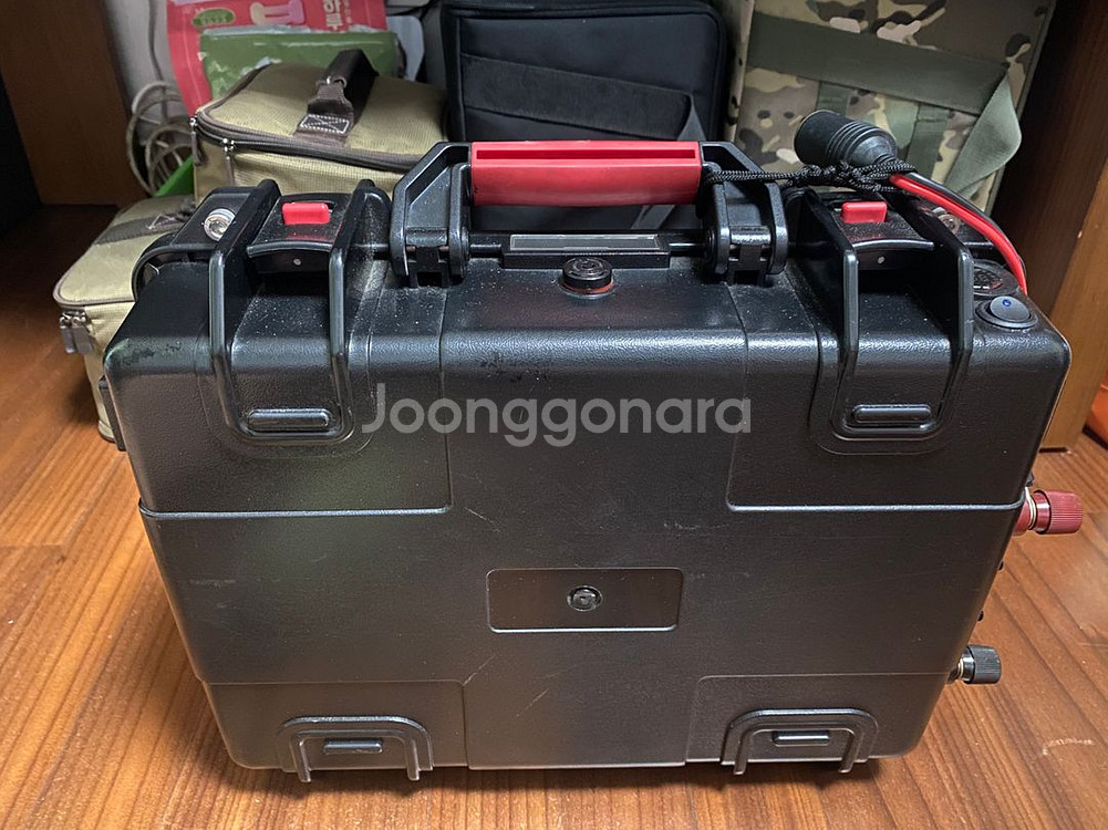 인산철(12V)파워뱅크(삼성)100A 및 한전충전기--0