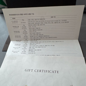 부산시그니처 포함 통합 롯데숙박권앤리조트 상품권