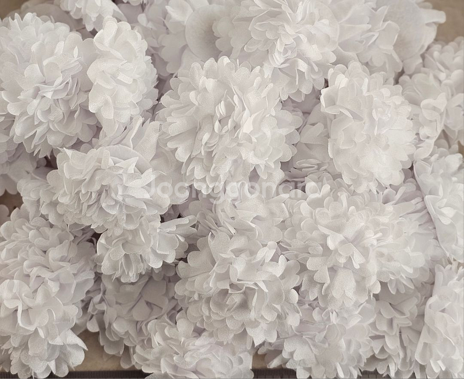 코사지 화이트 58개 일괄--0