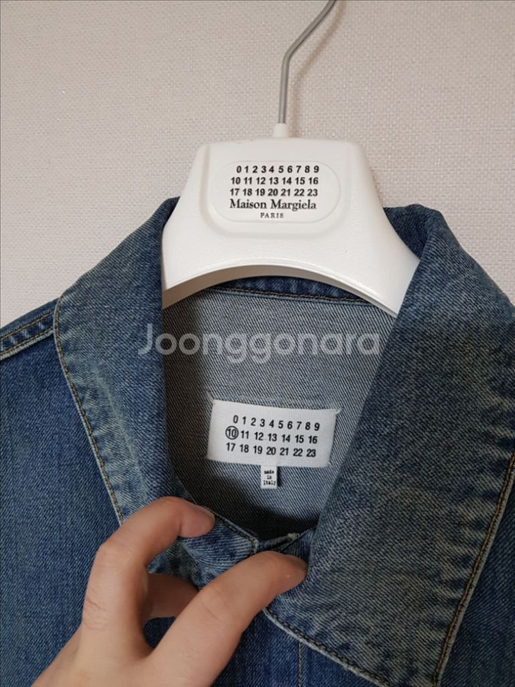 마르지엘라 시그니처 스티치 데님 자켓--4
