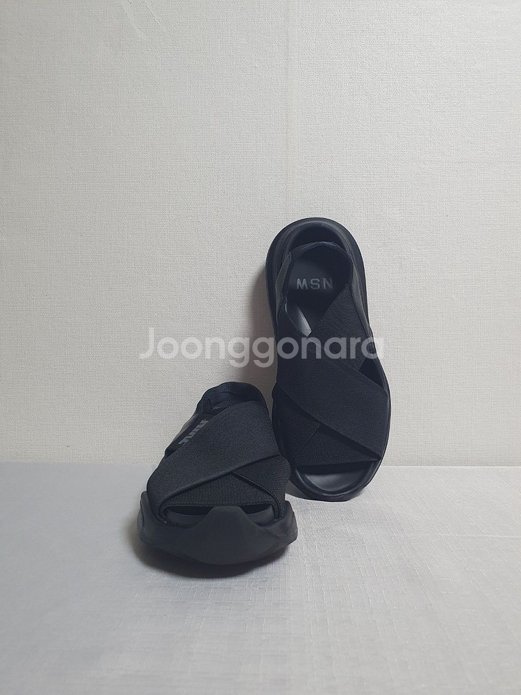 택포가 230mm 나이키 샌들 플락티스크 블랙--0