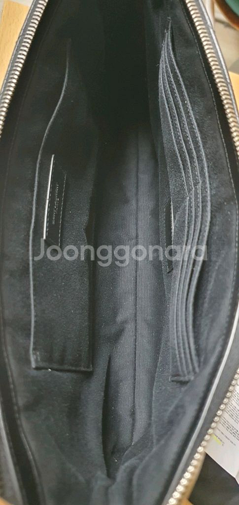 입생로랑 라지 클러치/클러치백 은장 정품S급(감정서O)--8