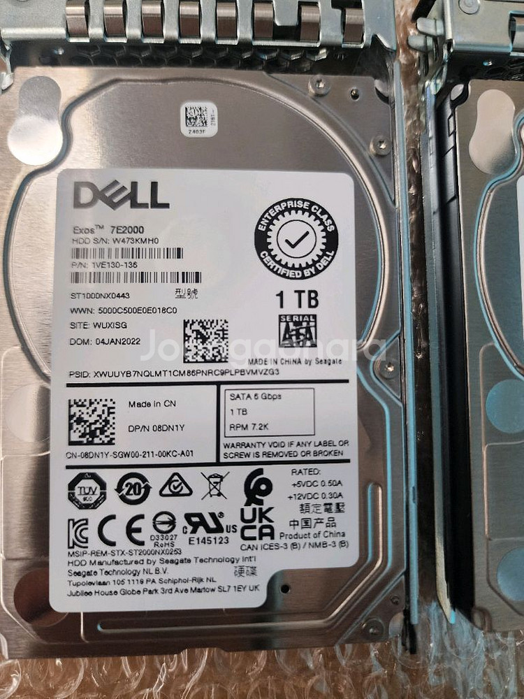 DELL 서버 HDD SAS 1TB 신제품 입니다--0