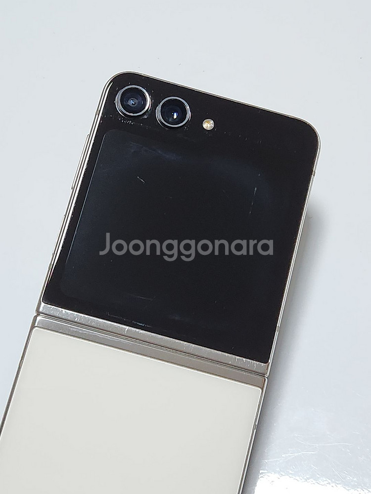 갤럭시Z플립5 512G 무잔상 크림 92353--2