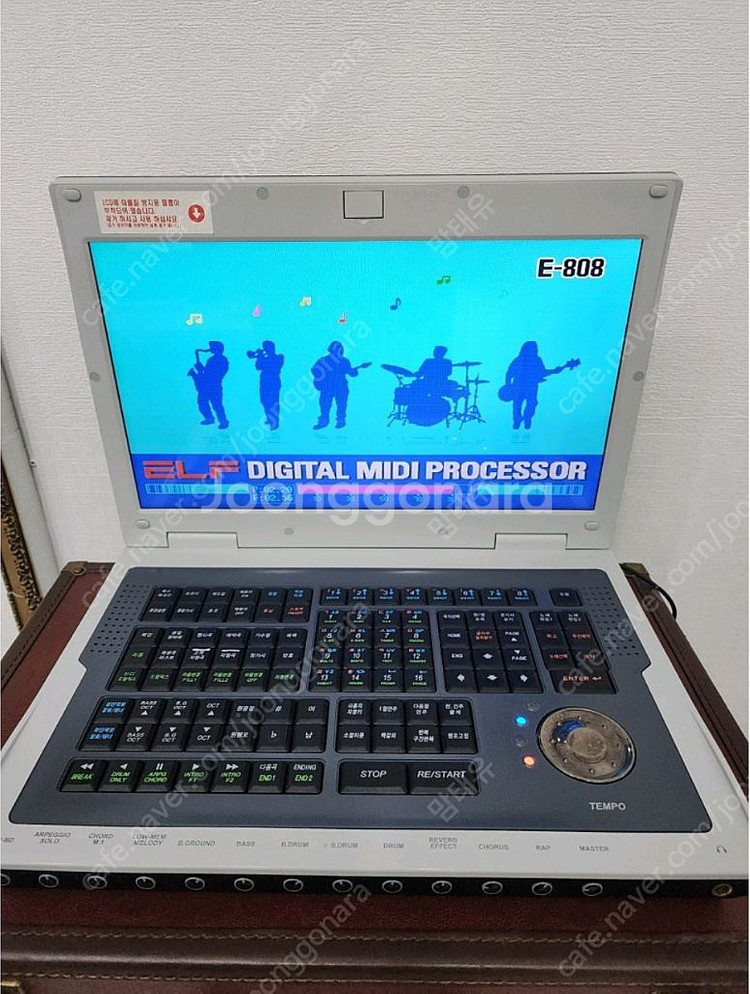 엘프 E-808 신곡 업데이트 상태좋은 반주기--0