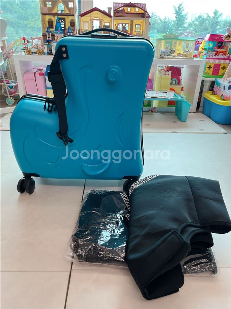 새상품) 지아지조 아동용 캐리어(커버포함)--0