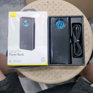 베이시어스 대용량 30000mAh 65W 보조배터리 P