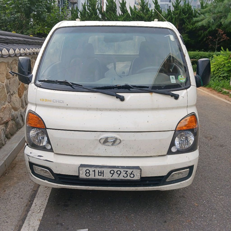 1톤화물차 이미지