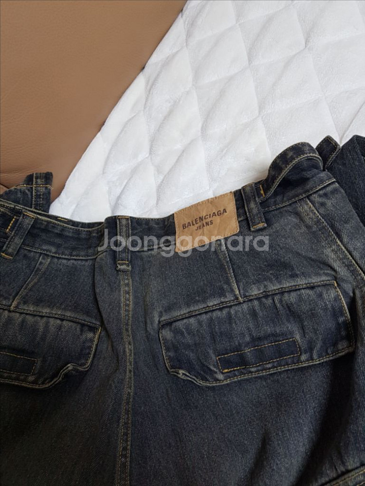 발렌시아가 재패니즈 데님 카고 팬츠--2