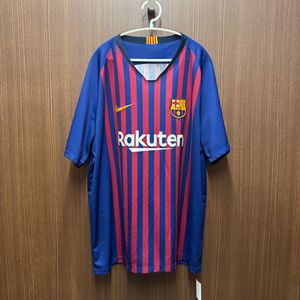 바르셀로나 18-19 메시 유니폼 XXL