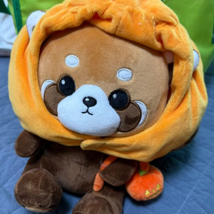 할로윈 너구리인형