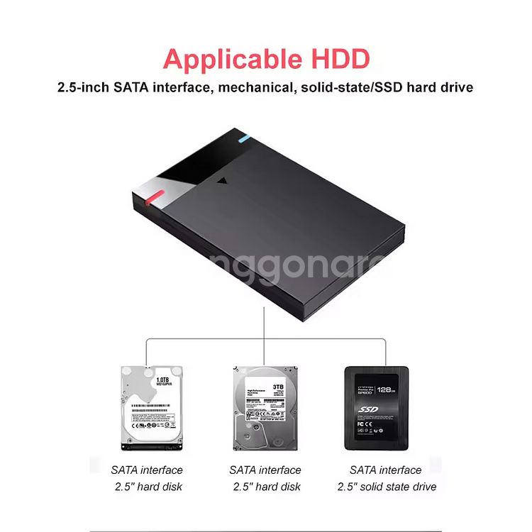 외장하드 500GB 2.5인치 USB3.0--5