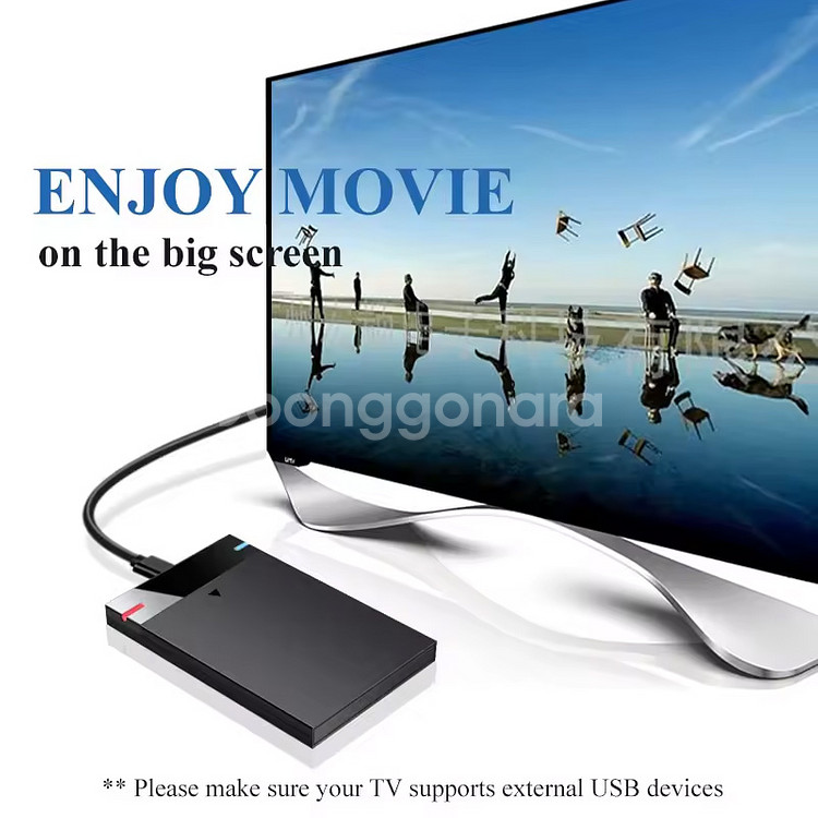외장하드 500GB 2.5인치 USB3.0--8