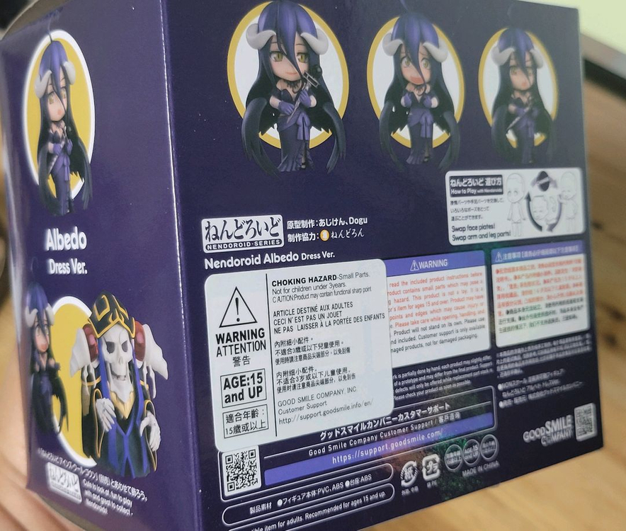 넨도로이드 오버로드 알베도 드레스버전 개봉 양품--1