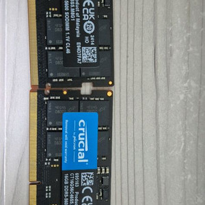 Crucial DDR5 16GB 램 2개
