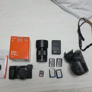 a6400+번들렌즈+sel50f18단렌즈 급처합니다.