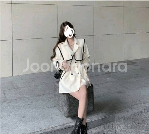 모직 하프코트 팝니다--2