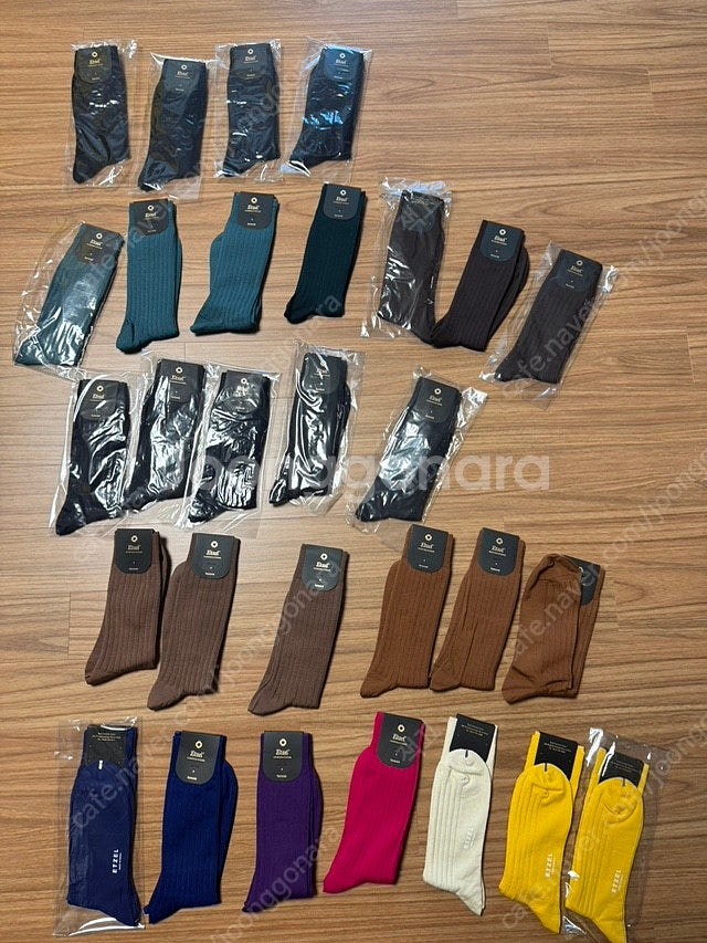 새제품 삭스타즈 에첼 리브 양말 색상다양--0