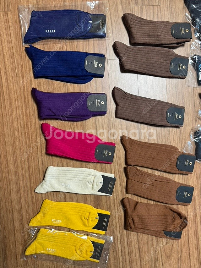 새제품 삭스타즈 에첼 리브 양말 색상다양--1