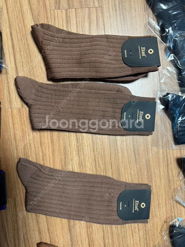 새제품 삭스타즈 에첼 리브 양말 색상다양--2