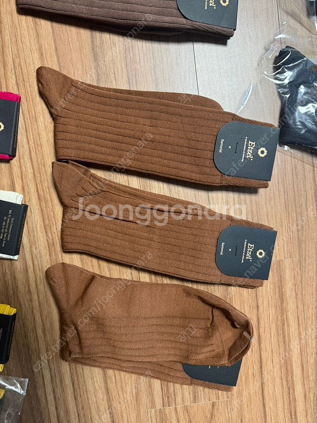 새제품 삭스타즈 에첼 리브 양말 색상다양--3
