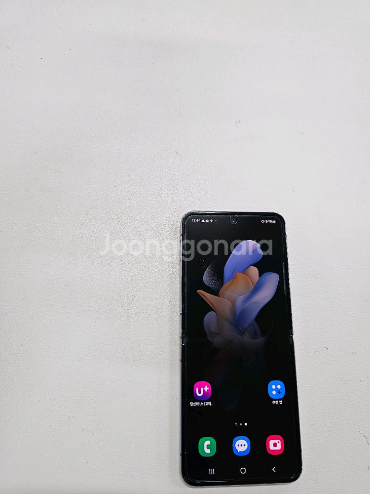 갤럭시 Z플립4 블루 S급 256--6