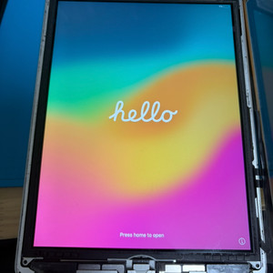 iPad 6세대 A1893 부품용 프레임+보드