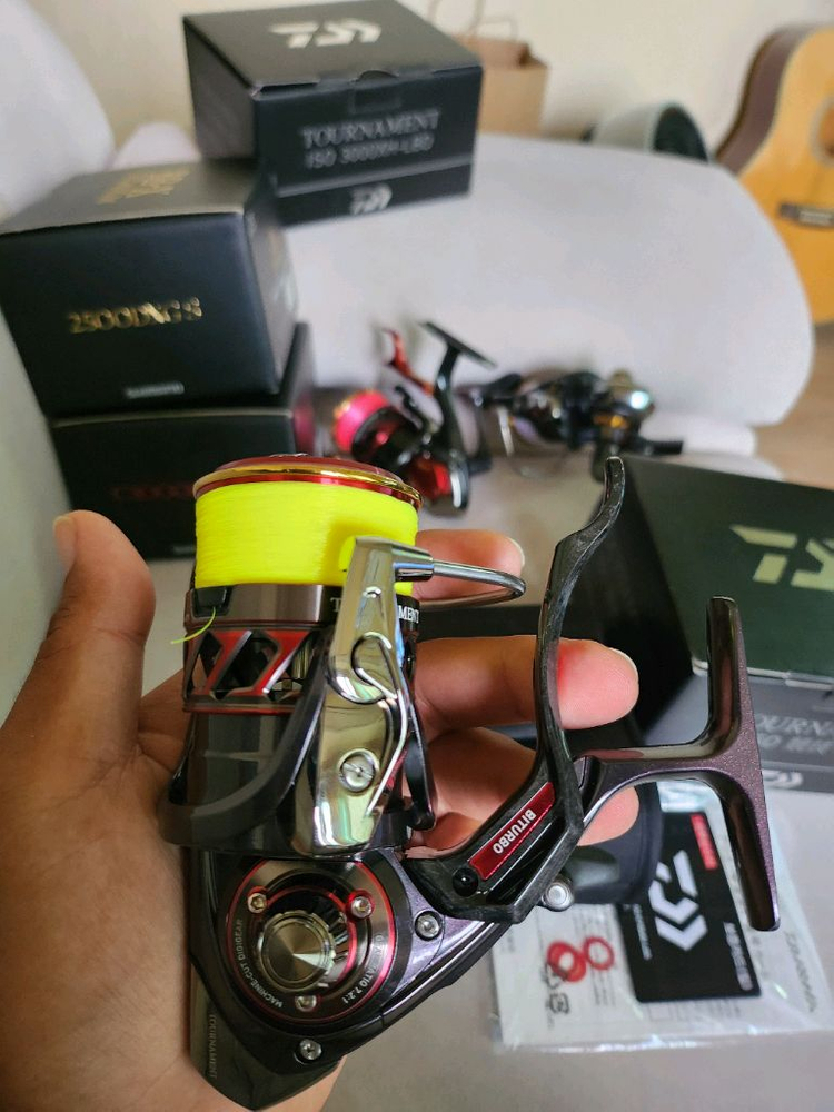 다이와 18토너 경기 lbd릴 이미지