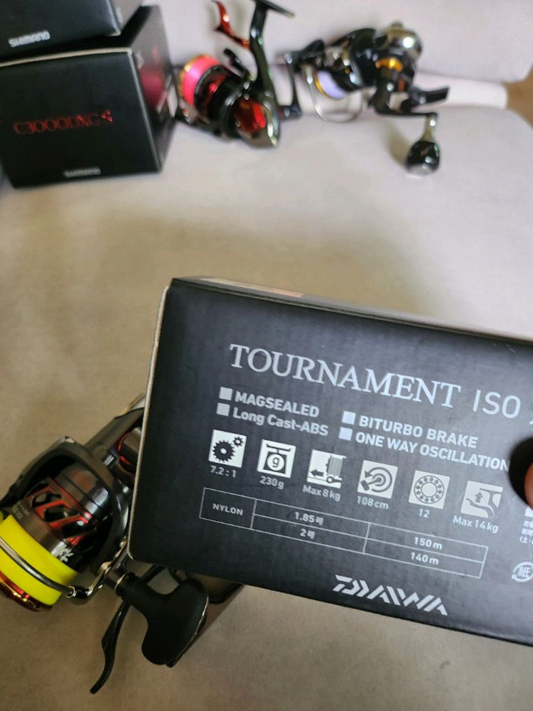 다이와 18토너 경기 lbd릴 이미지