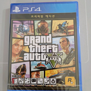 미개봉)ps4 플스4 gta5 프리미엄 에디션