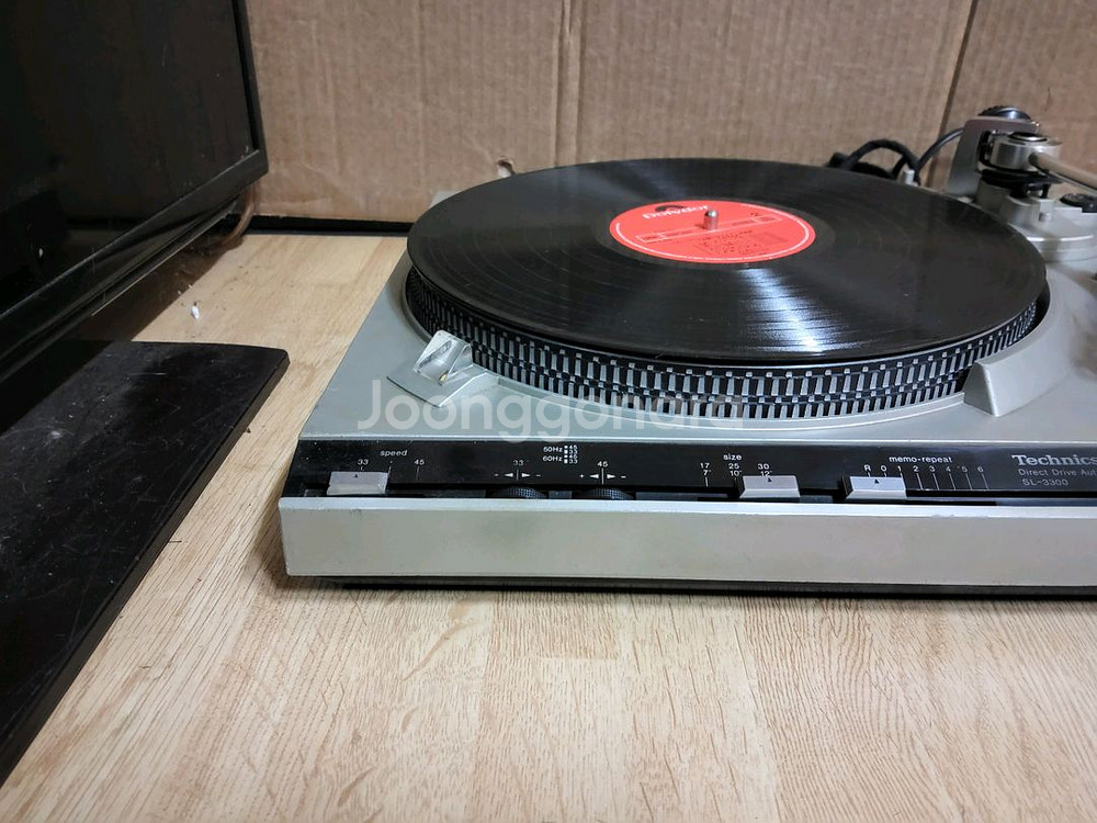 테크닉스 LP턴테이블 SL 3300 (오디오 앰프--1