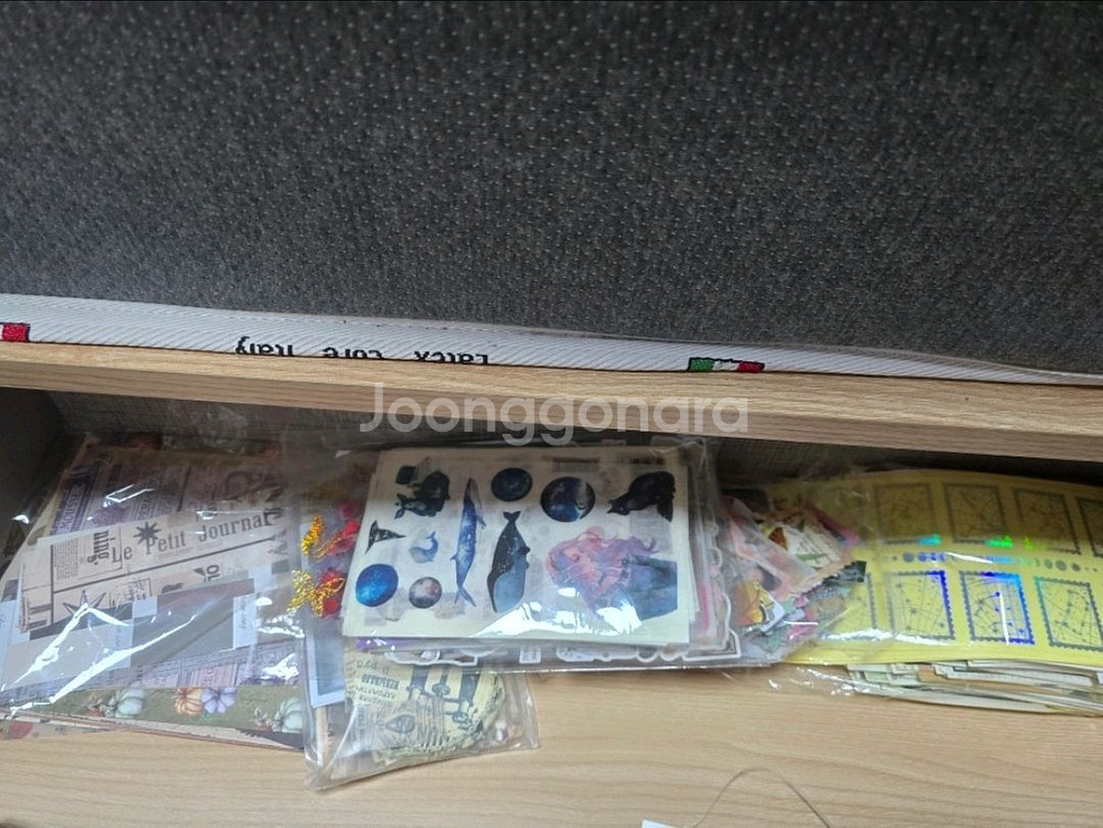 빈티지 다꾸 스티커 랜덤 팩--1