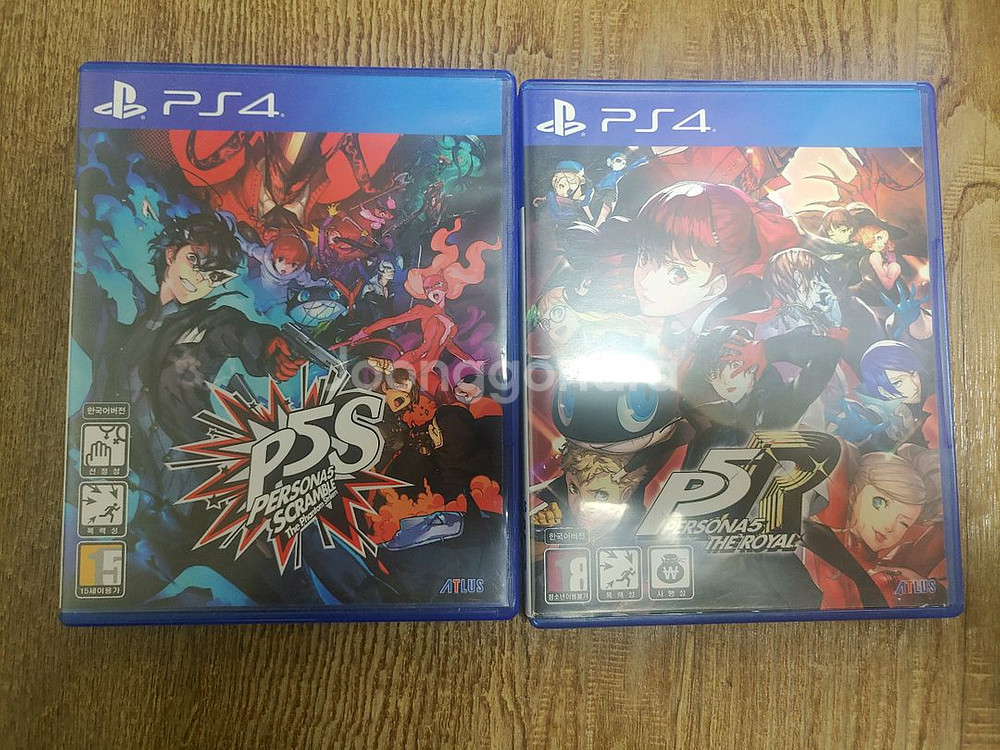Ps4 페르소나 5 로얄 스크램블 일괄--0