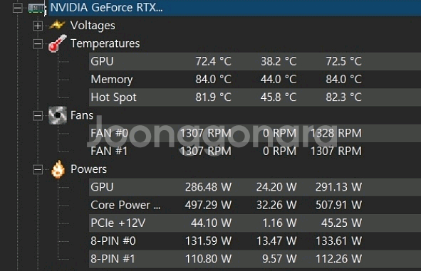 보증남음) 긱바 3070 Ti Gaming OC--2