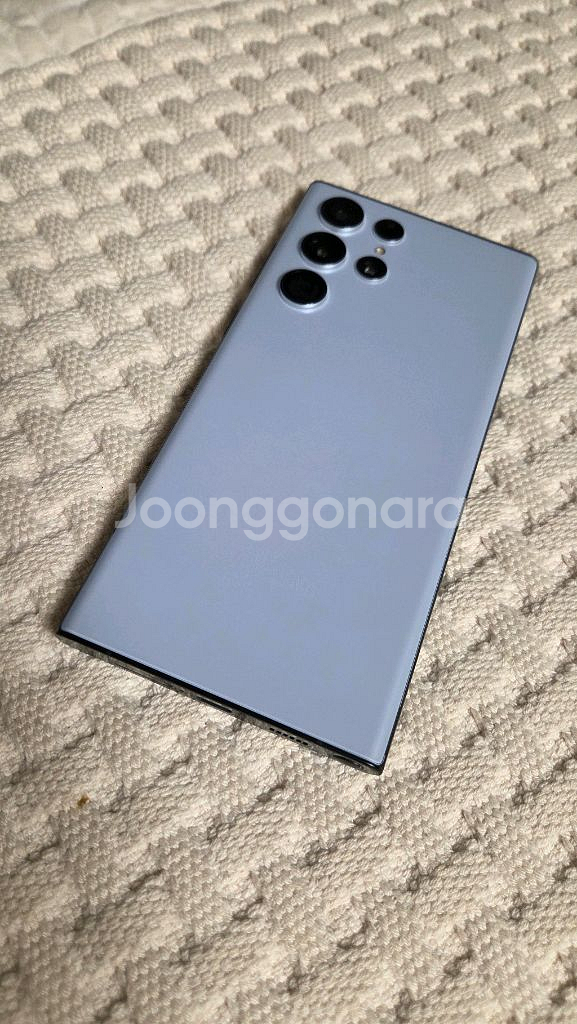 갤럭시 S22 울트라 512gb 삼성 한정 스카이블루--4